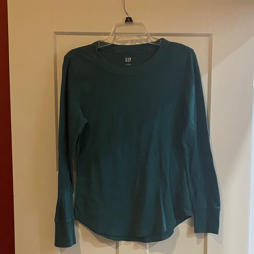 GAP Deep Green Long Sleeve Top